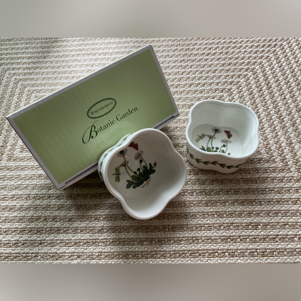 Portmeirion Botanic Garden Scalloped Ramekins - Picture 2 of 13